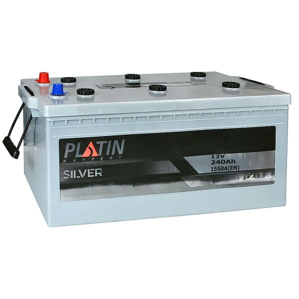 

Автомобильный аккумулятор PLATIN Silver MF 240Ah 1550A L+
