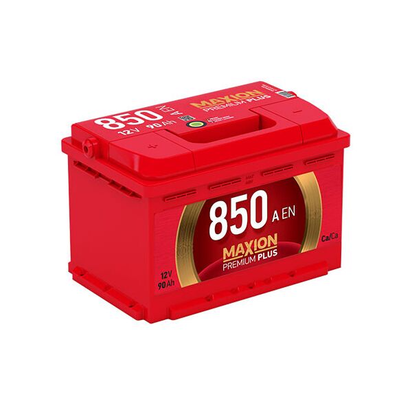 

Автомобильный аккумулятор Maxion Premium Plus 6СТ 90Аh 850А R+