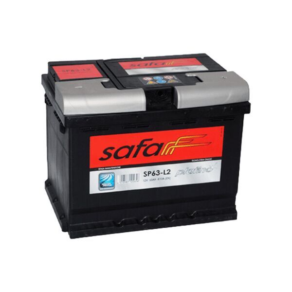 

Автомобильный аккумулятор SAFA Platino 63Ah 610A R+