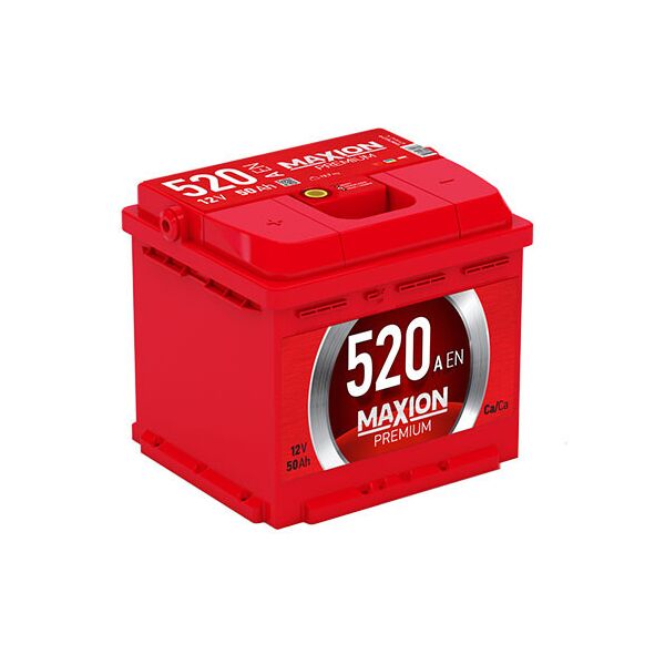 

Автомобильный аккумулятор MAXION Premium 50 Аh 520A L+