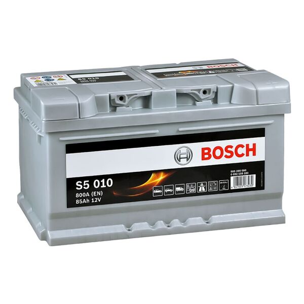 

Автомобильный аккумулятор BOSCH (S50 100) 85Ah 800A R+