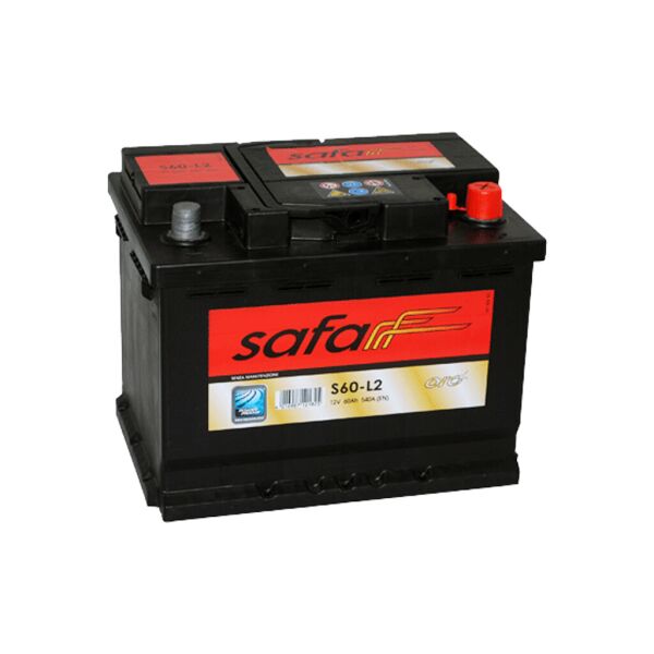 

Автомобильный аккумулятор SAFA Oro 60Ah 540A R+