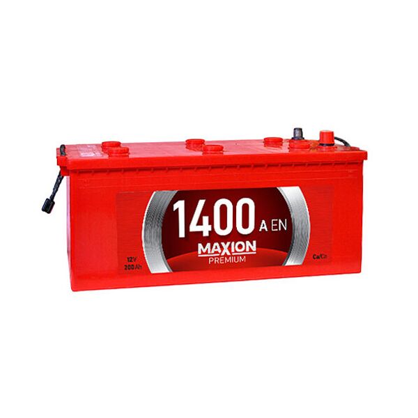 

Автомобильный аккумулятор MAXION Premium 200Аh 1400A L+