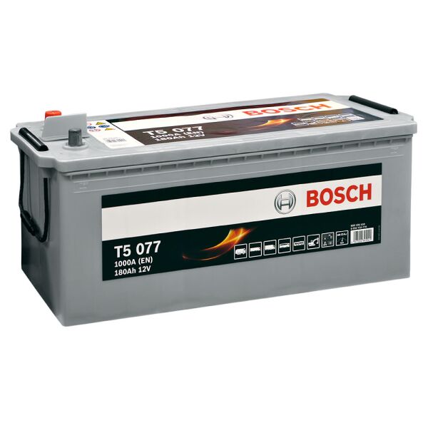 

Автомобильный аккумулятор BOSCH (T50 770) 180Ah 1000A L+
