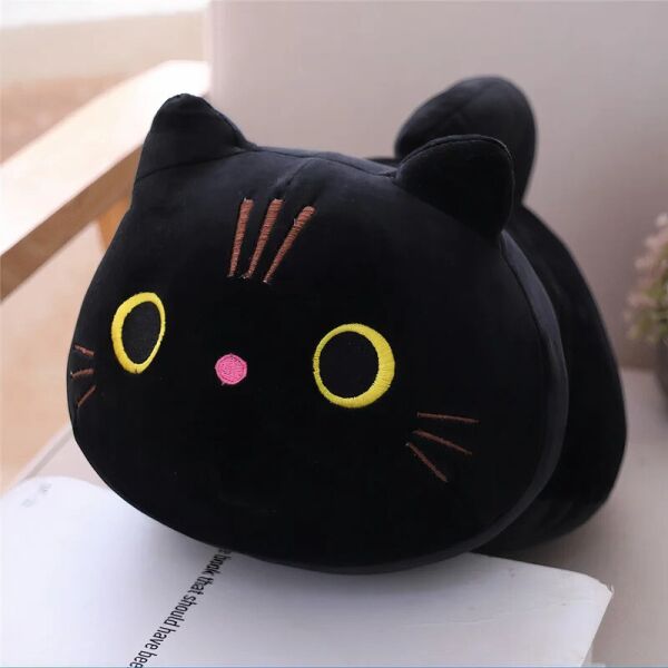 

Мягкая игрушка Кот 25 см Черный
