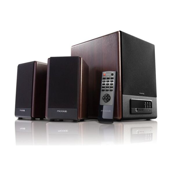 

Акустическая система Microlab FC530U Dark Wood + ДУ
