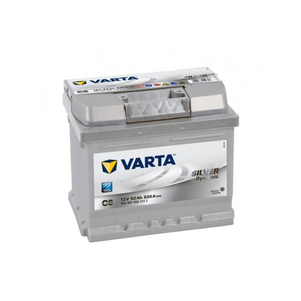 

Автомобильный аккумулятор VARTA Silver Dynamic (C6) 52Ah 520А R+