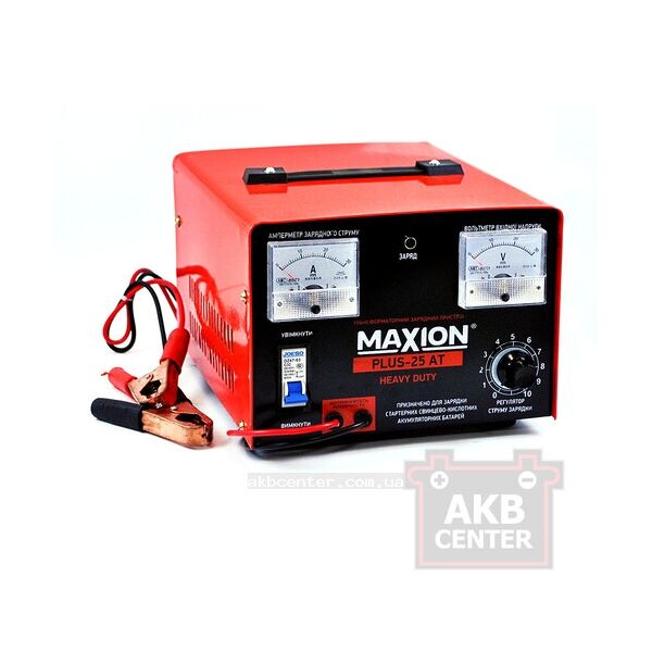 

Трансформаторное зарядное устройство MAXION PLUS-25 AT Heavy Duty