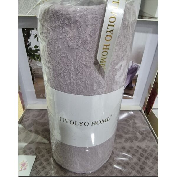 

Простыни с наволочками Tivolyo Home lila махра жаккард 100% хлопок на резинке (лиловый)