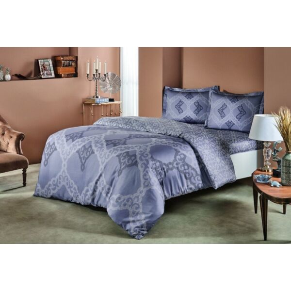 

Постельное белье Tac сатин (100%хлопок) Corette gri v05 Цвета: серый