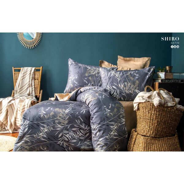 

Постельное белье Issimo Home сатин digital (100%хлопок) SHIRO Цвета: синий