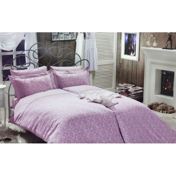 

Постельное белье Maison D'or сатин делюкс Rose Marine Lilac полуторный Цвета: лиловый