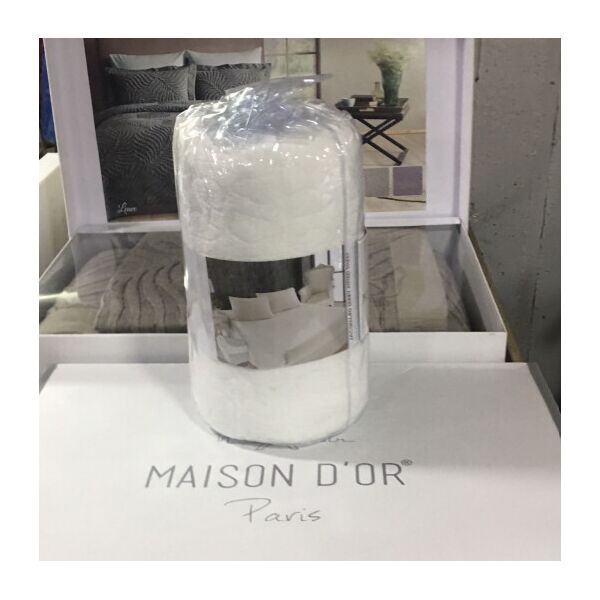 

Простынь с наволочками Maison D'or krem махра жаккард 100% хлопок на резинке Цвета: кремовый