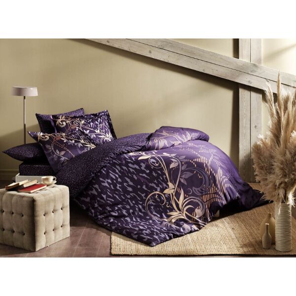 

Постельное белье Tac сатин делюкс (100%хлопок) Alita mor Цвета: фиолетовый