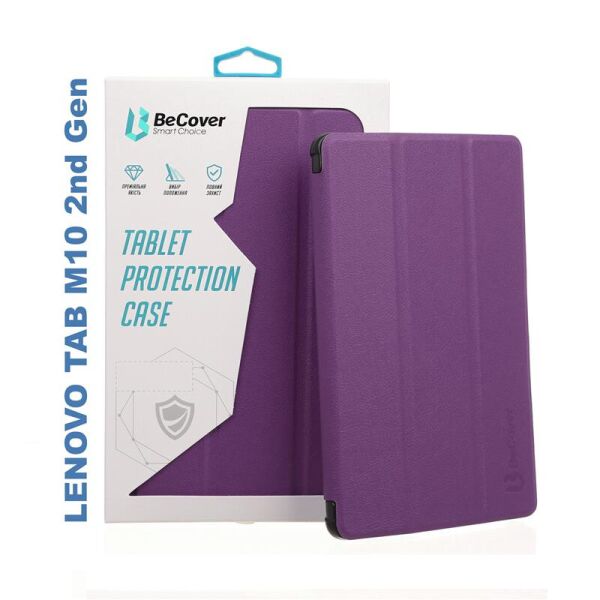 

Чехол-книжка BeCover Smart для Lenovo Tab M10 HD 2nd Gen TB-X306 Purple (705972)