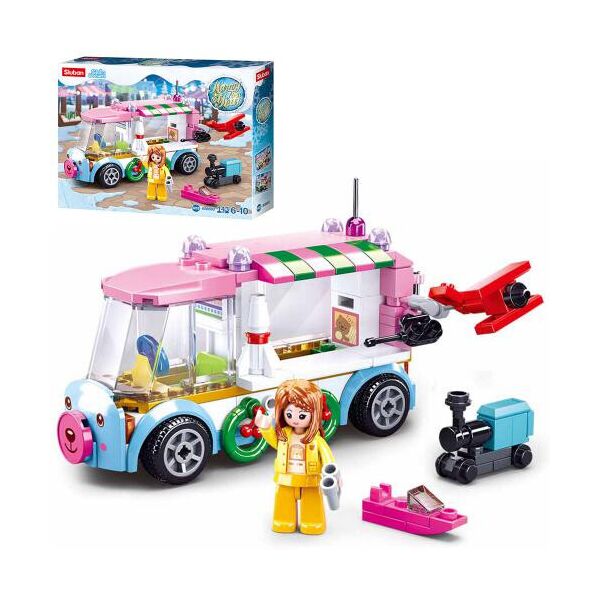 

Конструктор SLUBAN машина-станция, фигурка, 143 деталей(M38-B0889D)