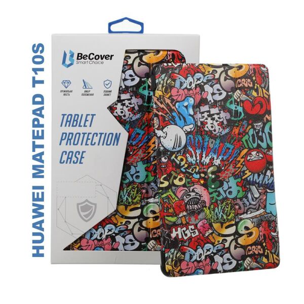 

Чехол-книжка BeCover Smart Case для Huawei MatePad T 10s Graffiti (705940)