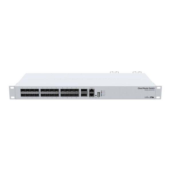 

Коммутатор MikroTik CRS326-24S+2Q+RM (24xSFP+, 2xQSFP+, USB, 1хRJ45)