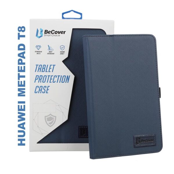 

Чехол-книжка BeCover Slimbook для Huawei MatePad T8 Deep Blue (705448)