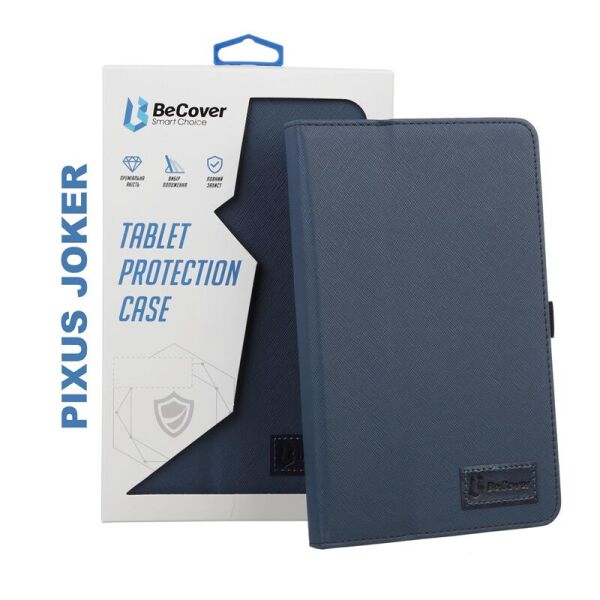 

Чехол-книжка BeCover Slimbook для Pixus Joker Deep Blue (705636)
