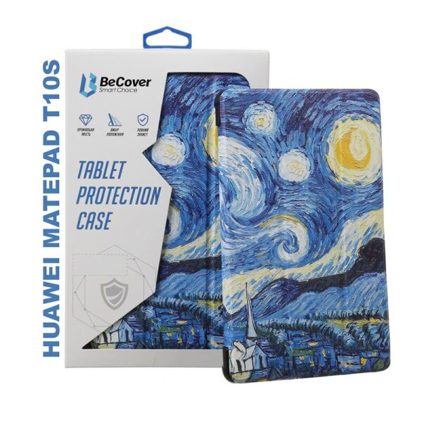 

Чехол-книжка BeCover Smart Case для Huawei MatePad T 10s Night (705941)
