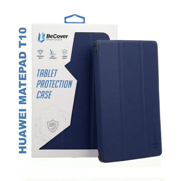 

Чехол-книжка BeCover Smart Case для Huawei MatePad T 10 Deep Blue (705390)