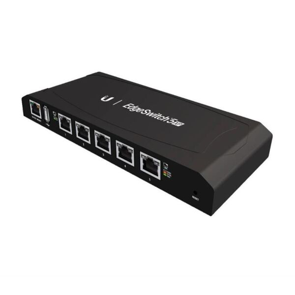 

Коммутатор Ubiquiti EdgeSwitch ES-5XP (5xGE, Passive PoE, 60W max)