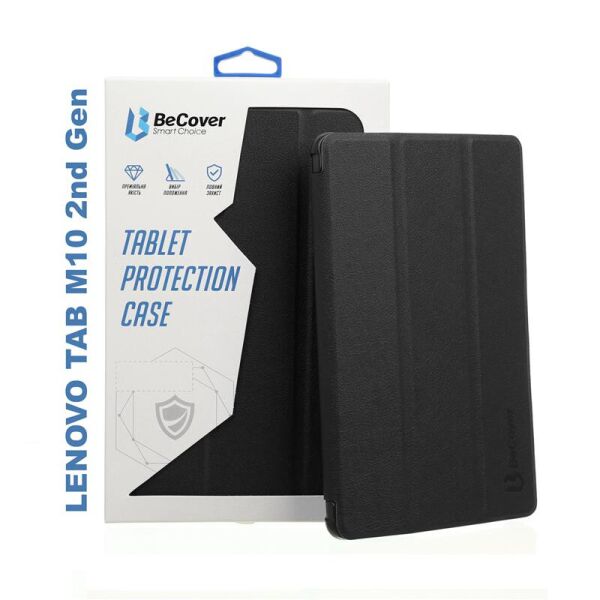 

Чехол-книжка BeCover Smart для Lenovo Tab M10 HD 2nd Gen TB-X306 Black (705627)