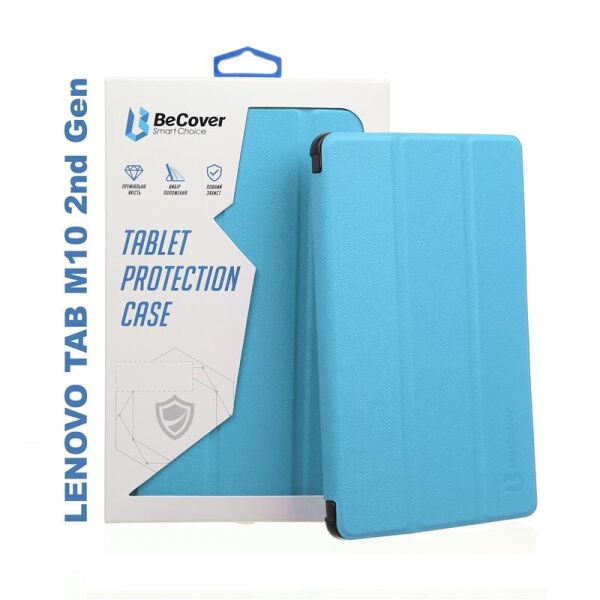 

Чехол-книжка BeCover Smart для Lenovo Tab M10 HD 2nd Gen TB-X306 Blue (705968)