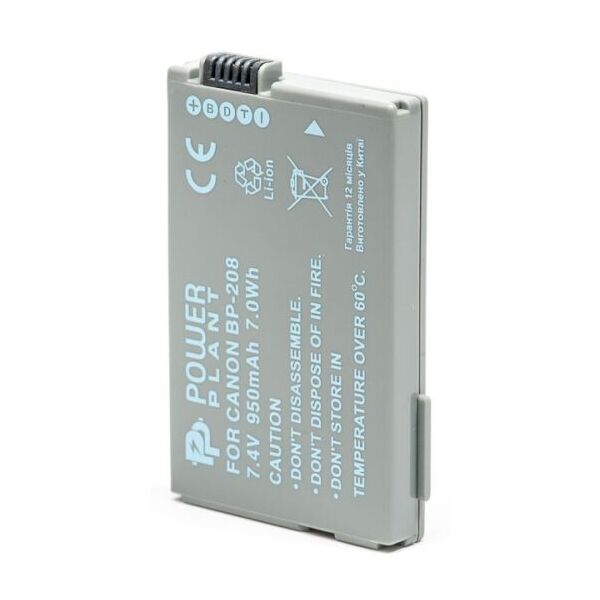 

Аккумулятор Canon BP-208 950mAh