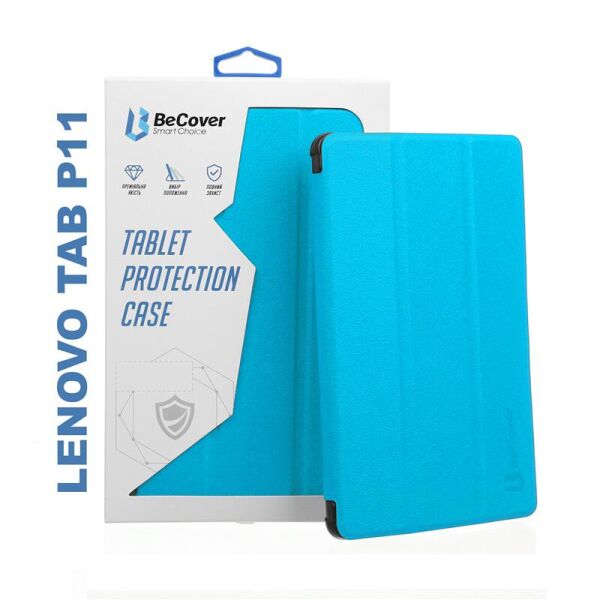 

Чехол-книжка BeCover Smart Case для Lenovo Tab P11 TB-J606 Blue (706093)