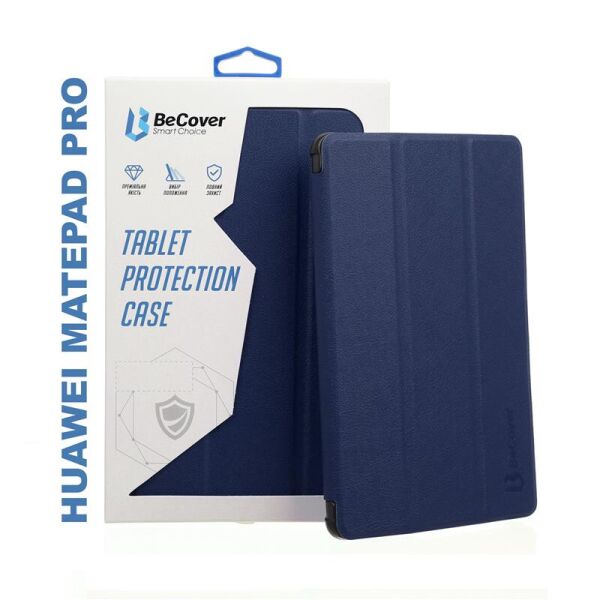 

Чехол-книжка BeCover Smart Case для Huawei MatePad Pro Deep Blue (705958)