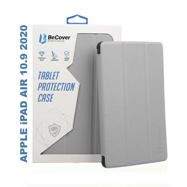 

Чехол-книжка BeCover Smart Case для Apple iPad Air 10.9 (2020) Grey (705489)