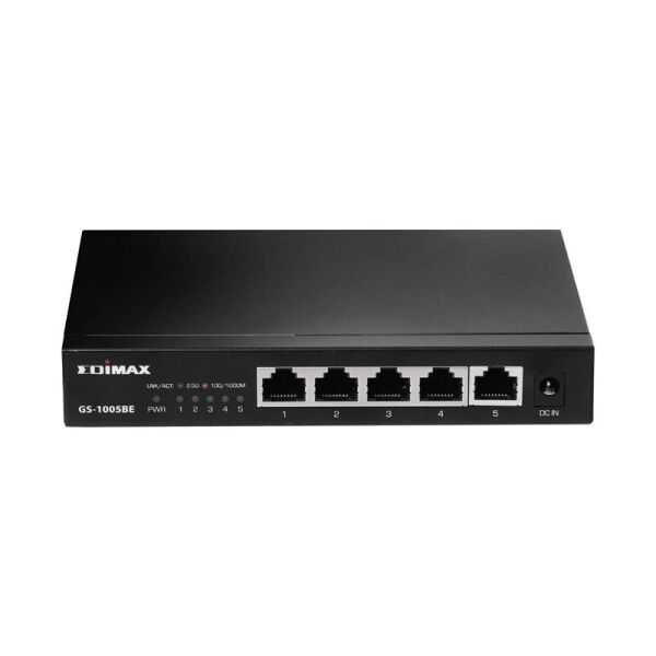 

Коммутатор Edimax GS-1005BE (5x2.5GE, металлический корпус)