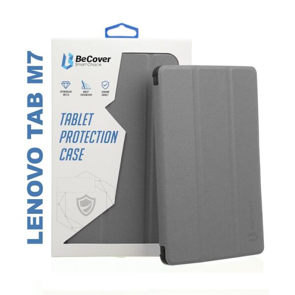 

Чехол-книжка BeCover Smart для Lenovo Tab M7 TB-7305 Gray (705976)