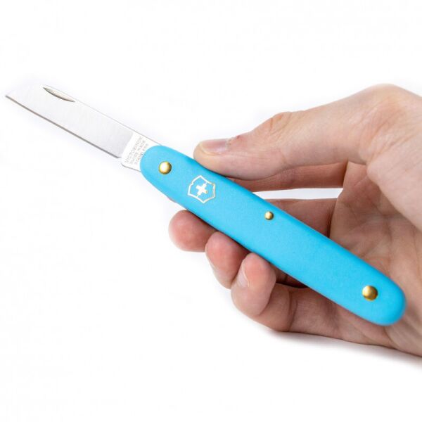 

Нож садовый Victorinox Floral 100мм/1функ/голуб.мат 3.9050.25 (блистер)