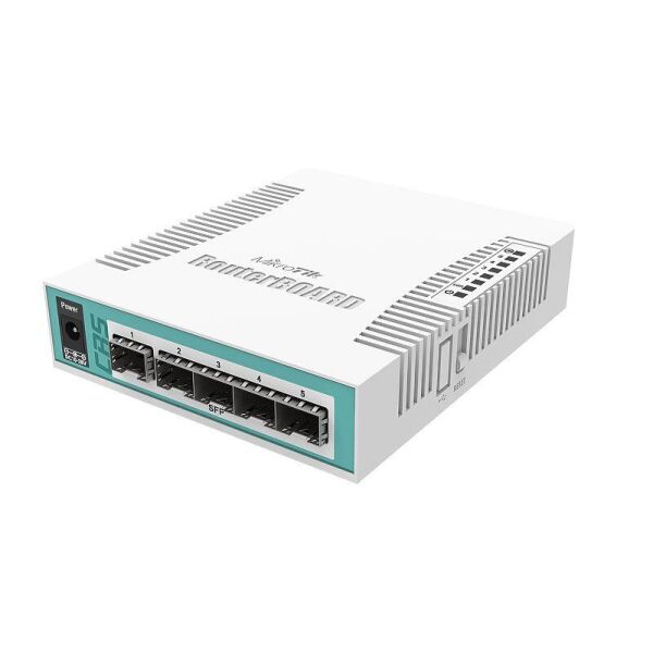 

Коммутатор MikroTik CRS106-1C-5S (400Mhz/128Mb, 5xSFP, 1xCombo)
