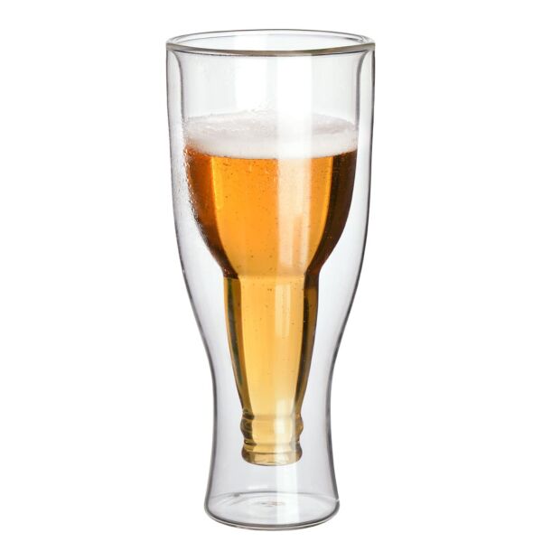 

Бокал перевернутая Пивная бутылка 350мл Beercup