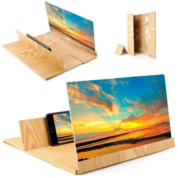 

Подставка-увеличитель экрана для смартфона CG IP44 Wood