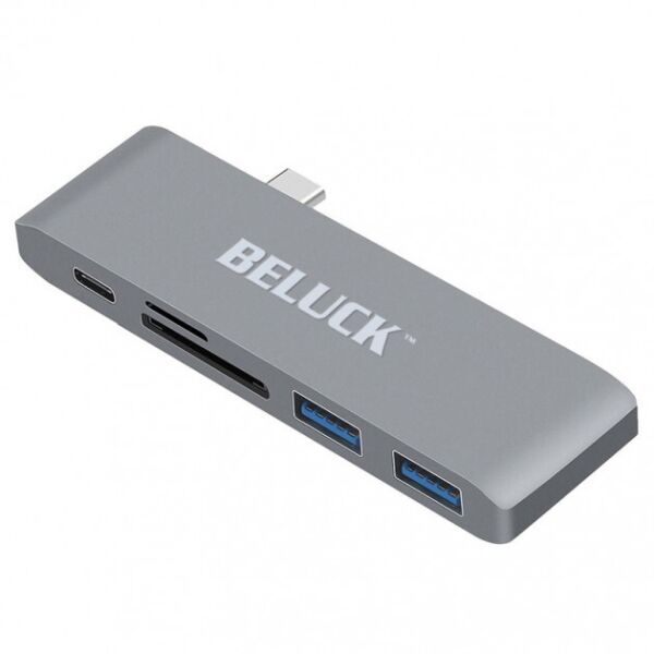 

USB hub кардридер 5 в 1 CG Beluck Type-C / USB 3.0 / SD / MicroSD BeluckHub