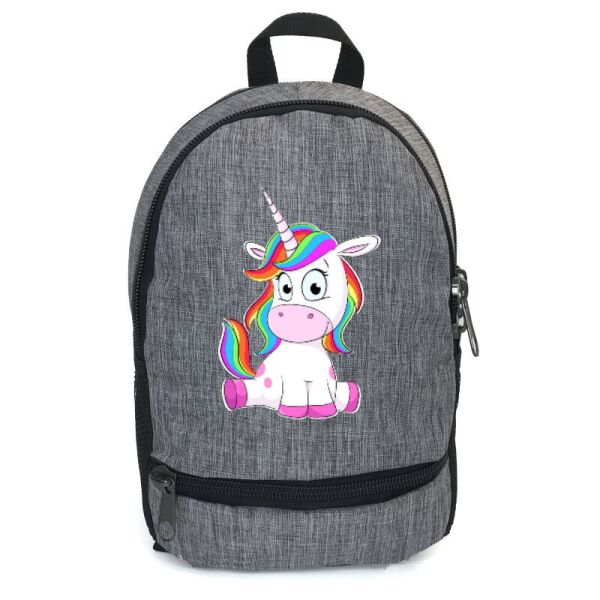 

Рюкзак детский Единорог 006 ( Unicorn ) Cappuccino Toys EDN-006 grey серый