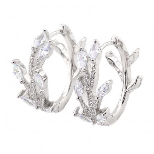 

Серьги из серебра с куб. циркониями (1726002)