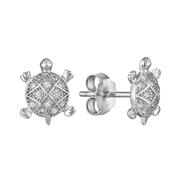 

Серьги из серебра с куб. циркониями (1729608)