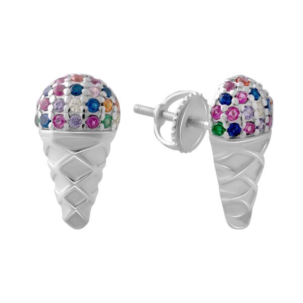 

Серьги из серебра с куб. циркониями (1755041)