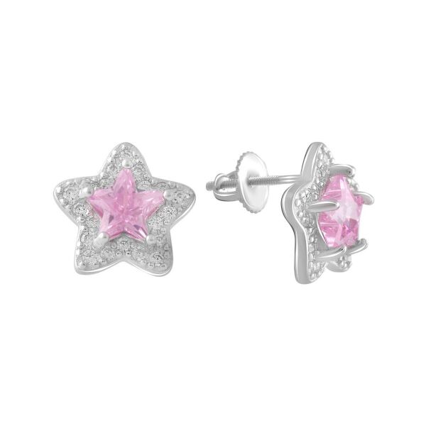 

Серьги из серебра с куб. циркониями (1755044)