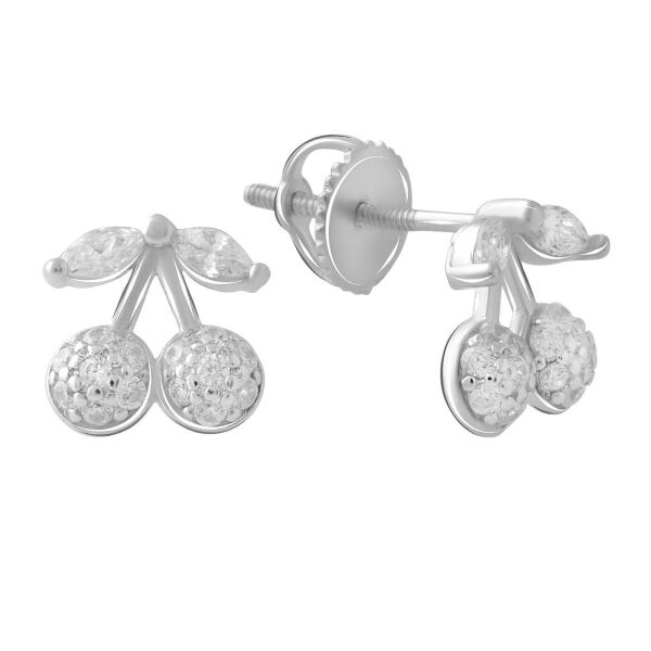 

Серьги из серебра с куб. циркониями (1755547)