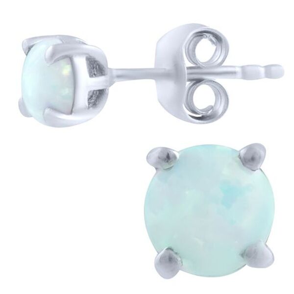 

Серьги из серебра с опалами (1663508)