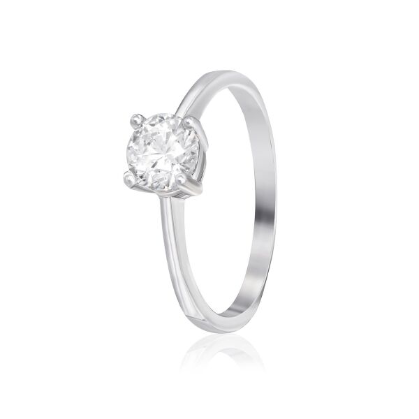 

Кольцо из серебра с Swarovski Zirconia, размер 19 (813426)