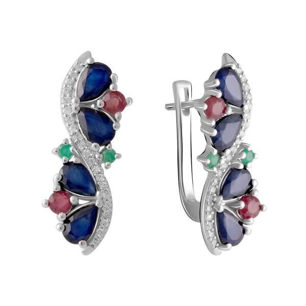 

Серьги из серебра (1750437)