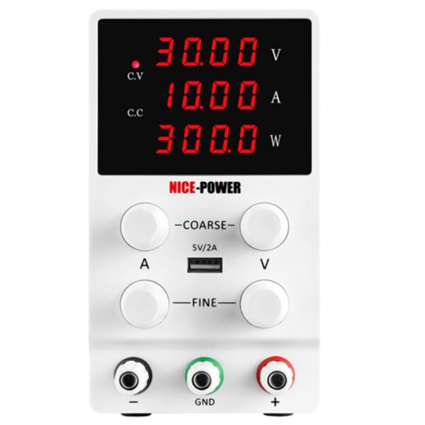 

Блок питания лабораторный SPS3010D 30V 10A white